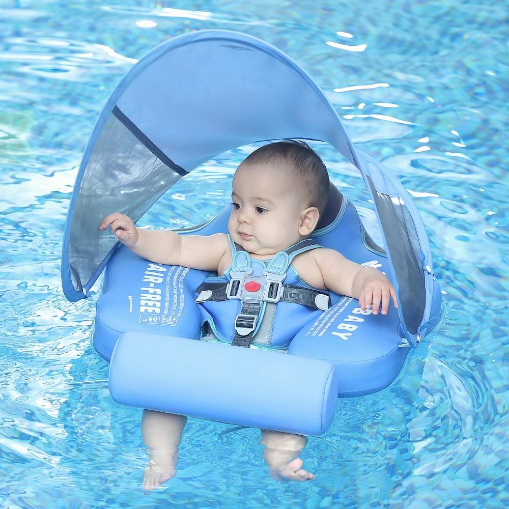 Inflatable baby pool store float